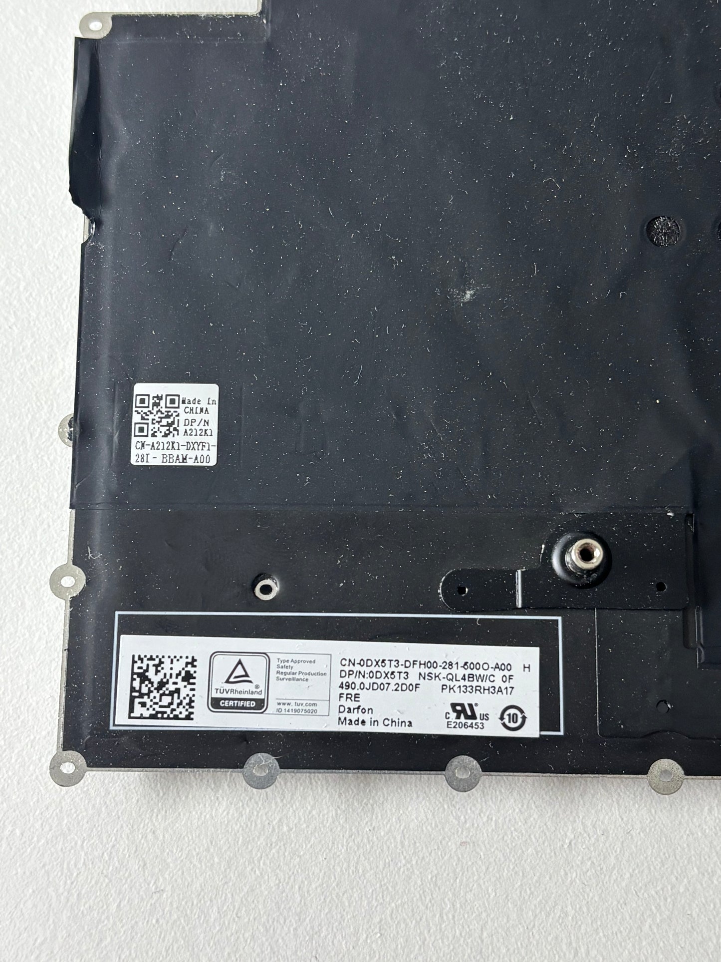 Clavier Dell XPS 0DX5T3