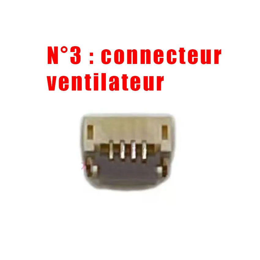 Connecteurs carte mère switch lite