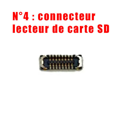 Connecteurs carte mère switch
